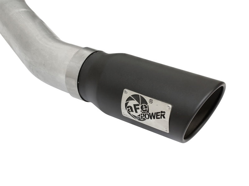 aFe MACHForce XP SS Exhaust 4in Cat-Back w/ Black Tip 2015 Ford F-150 EcoBoost V6 2.7/3.5Ltt aFe Catback