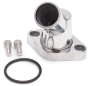 Edelbrock Waterneck SBC/BBC 45-Degree Two-Piece Cast Swivel Polished Edelbrock Hardware Kits - Other