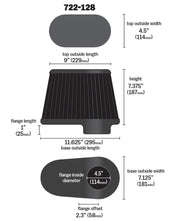 Airaid Dodge 5.9/6.7L DSL / Ford 6.0L DSL Kit Replacement Air Filter Airaid Air Intake Components