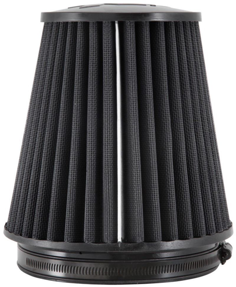 K&N Universal Rubber Filter Round Tapered 6in Flange ID x 7.5in Base OD x 5.25in Top OD x 8in Height K&N Engineering Air Filters - Universal Fit