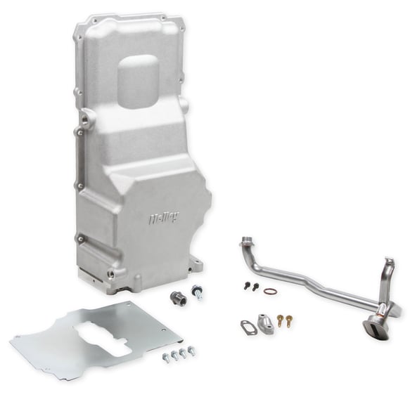 Holley GM LS Swap Oil Pan - Most Front Clearance 302-3 HOLLEY Autoparts