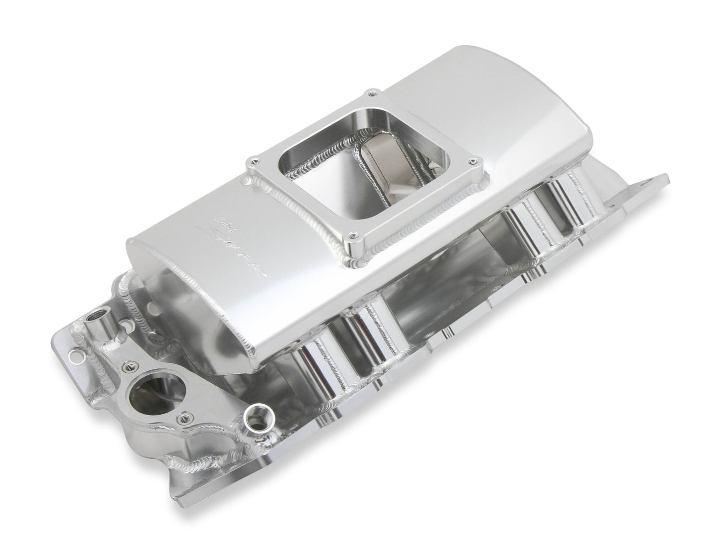 Sniper EFI Fabricated Race Series Intake Manifold - GM LS3/L92 - 90mm - Silver