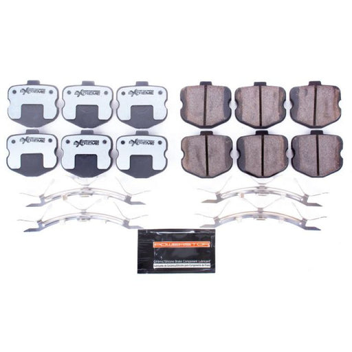 Power Stop 06-13 Chevrolet Corvette Front Z26 Extreme Street Brake Pads w/Hardware PowerStop Brake Pads - Performance