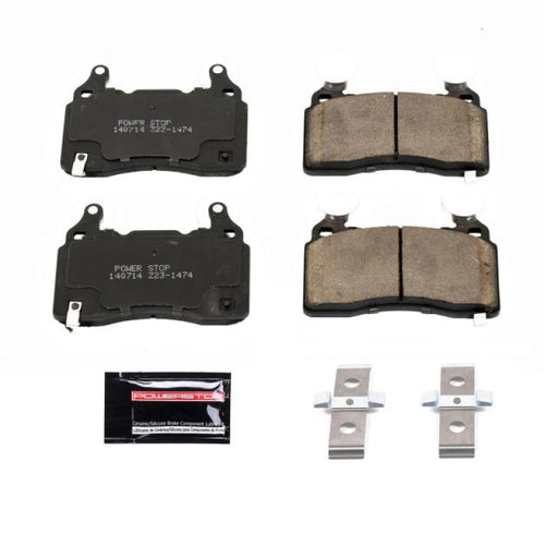 Power Stop 16-18 Cadillac CT6 Front Z23 Evolution Sport Brake Pads w/Hardware PowerStop Brake Pads - Performance