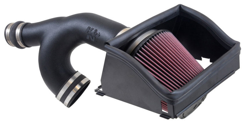 K&N 15-16 Ford F-150 2.7L V6 F/I AirCharger Intake Kit K&N Engineering Cold Air Intakes