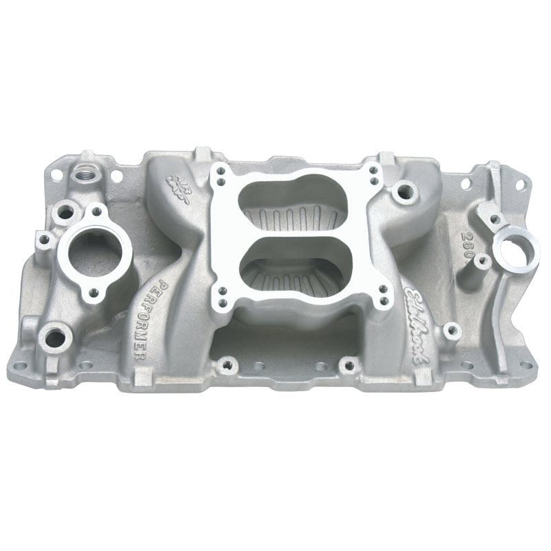 Edelbrock SBC Perf Air Gap Manifold Edelbrock Intake Manifolds