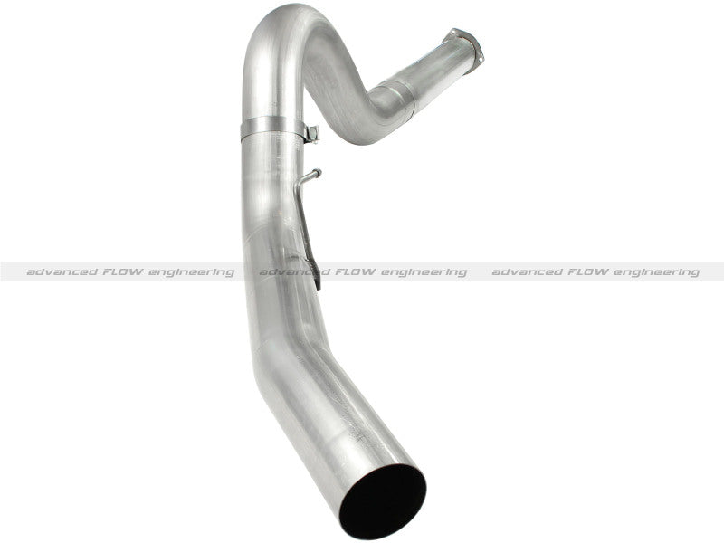 aFe Atlas 5in DPF-Back Aluminized Steel Exh Sys, Ford Diesel Trucks 11-14 v8-6.7L (td) No tip aFe DPF Back
