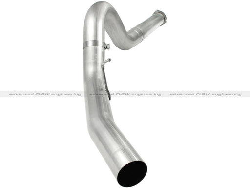 aFe Atlas 5in DPF-Back Aluminized Steel Exh Sys, Ford Diesel Trucks 11-14 v8-6.7L (td) No tip aFe DPF Back
