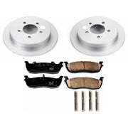 Power Stop 00-02 Ford Expedition Rear Z17 Evolution Geomet Coated Brake Kit PowerStop Brake Kits - Performance Blank