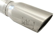 aFe Atlas 5in DPF-Back Aluminized Steel Exh Sys, Ford Diesel Trucks 08-10 V8-6.4L (td) Polished tip aFe DPF Back