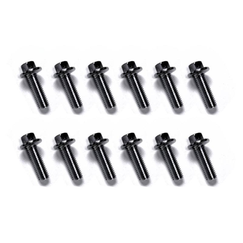 Kooks LS Engine Header Bolts and Locking Hardware Qty 12 - M8 - 1.25 x 25mm Bolts