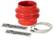 aFe Magnum FORCE Intake Coupling Kit (3-1/8 IN ID to 3 IN x 3-1/2 IN L) Straight Bellow- Red aFe Air Intake Components