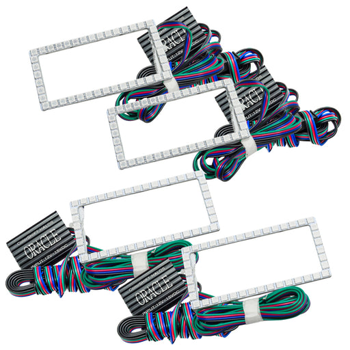 Oracle Ford F-150 15-17 Projector Headlight Halo Kit - ColorSHIFT w/o Controller ORACLE Lighting Headlights