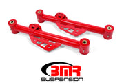 BMR 79-98 Fox Mustang Non-Adj. Lower Control Arms (Polyurethane) - Red BMR Suspension Control Arms