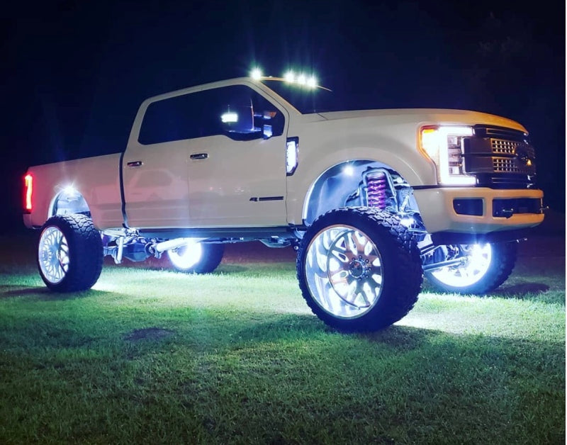 Oracle LED Illuminated Wheel Rings - White ORACLE Lighting Light Strip LED