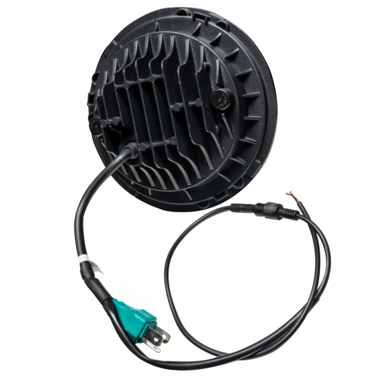 Oracle 7in High Powered LED Headlights - Black Bezel - White ORACLE Lighting Headlights