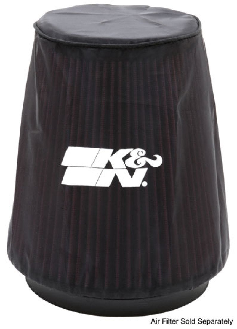 K&N Universal P Dry charger Round Tapered Air Filter Wrap Black K&N Engineering Pre-Filters