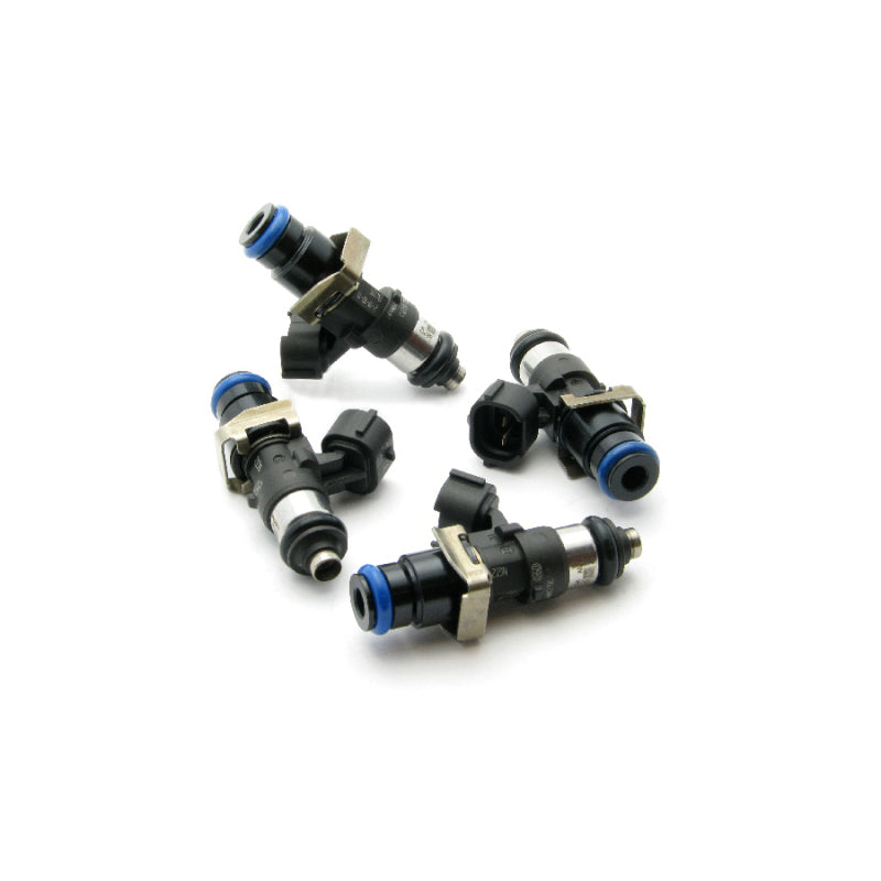 DeatschWerks Bosch EV14 Universal 48mm/14mm 220lb/hr Injectors (Set of 4) DeatschWerks Fuel Injector Sets - 8Cyl