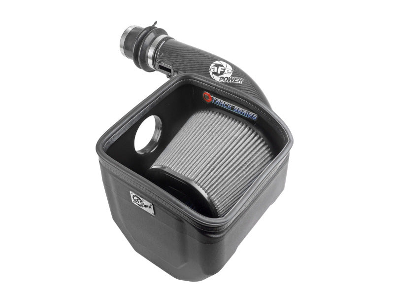 aFe 19-23 Nissan Patrol 4.8L L6 Track Series Carbon Fiber Intake System w/Pro DRY S Filter