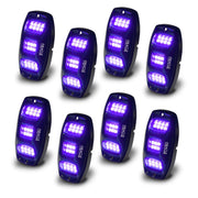 Oracle Underbody RGB+W Wheel Well Rock Light Kit - 8 PCS - ColorSHIFT ORACLE Lighting Light Bars & Cubes