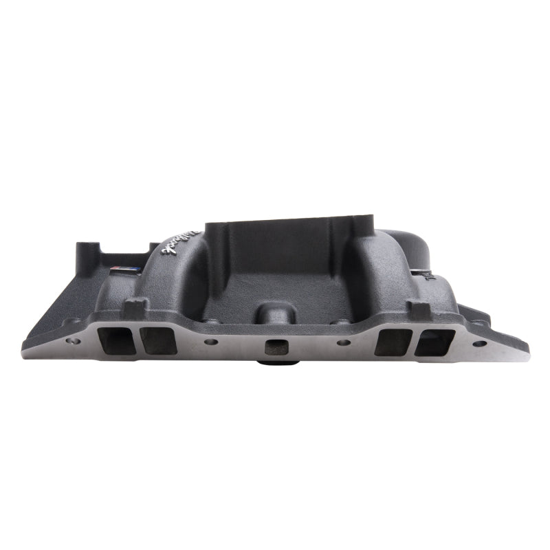 Edelbrock Performer RPM 440 Manifold Black Powdercoated Edelbrock Intake Manifolds