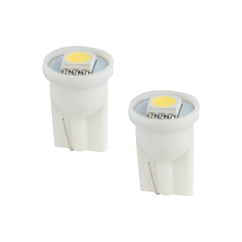Oracle T10 1 LED 3-Chip SMD Bulbs (Pair) - Cool White ORACLE Lighting Bulbs