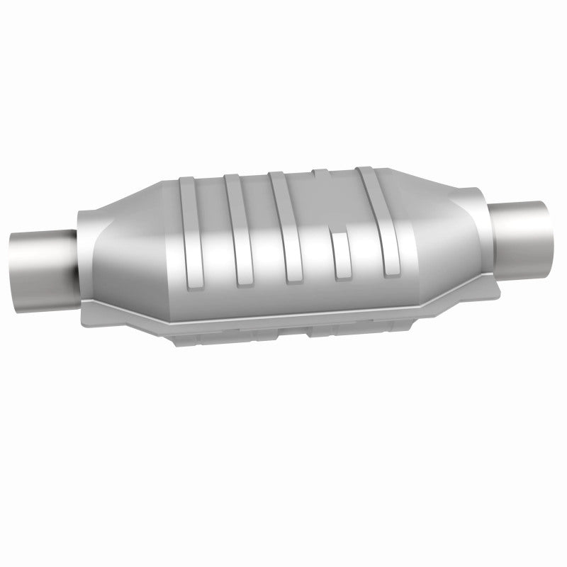 MagnaFlow Univ Cat Conv 2.5in Inlet/Outlet Center/Center Oval 12in Body L x 7in W x 16in Overall L Magnaflow Catalytic Converter Universal