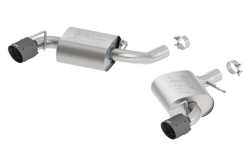 Borla 2016-2017 Chevy Camaro SS V8 AT/MT ATAK Rear Section Exhaust w/o Dual Mode Valves Borla Axle Back