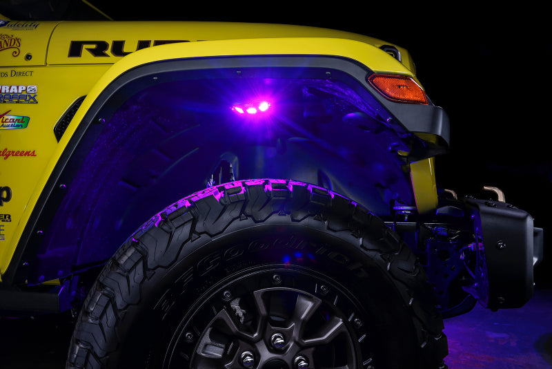 Oracle Underbody RGB+W Wheel Well Rock Light Kit - 4 PCS - ColorSHIFT ORACLE Lighting Light Bars & Cubes