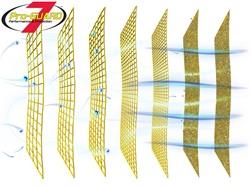 aFe ProHDuty Air Filters OER PG7 A/F HD PG7 RC: 3.50OD x 1.85ID x 7.34H