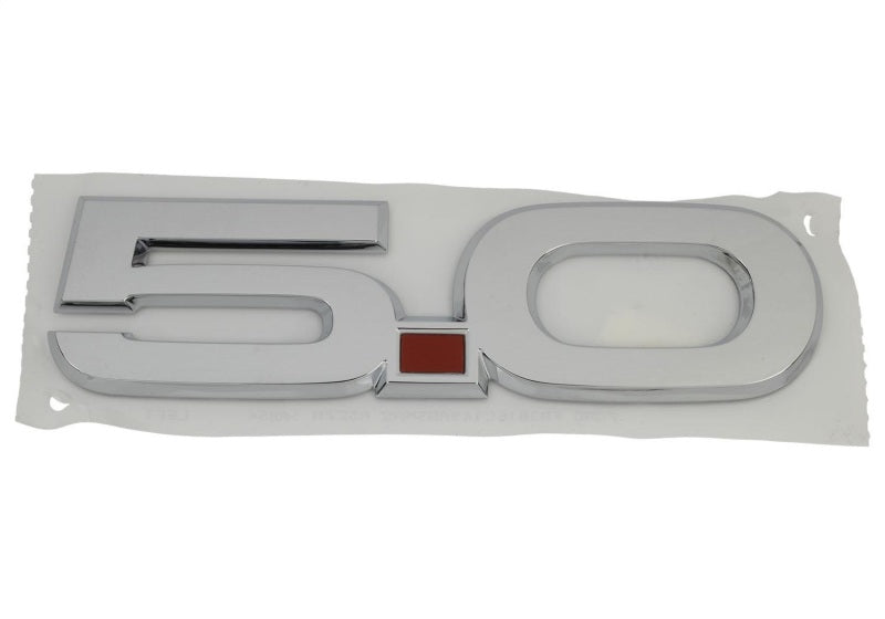 Ford Racing 15-17 Ford Mustang 5.0L Fender Emblem Chrome Ford Racing Other Body Components