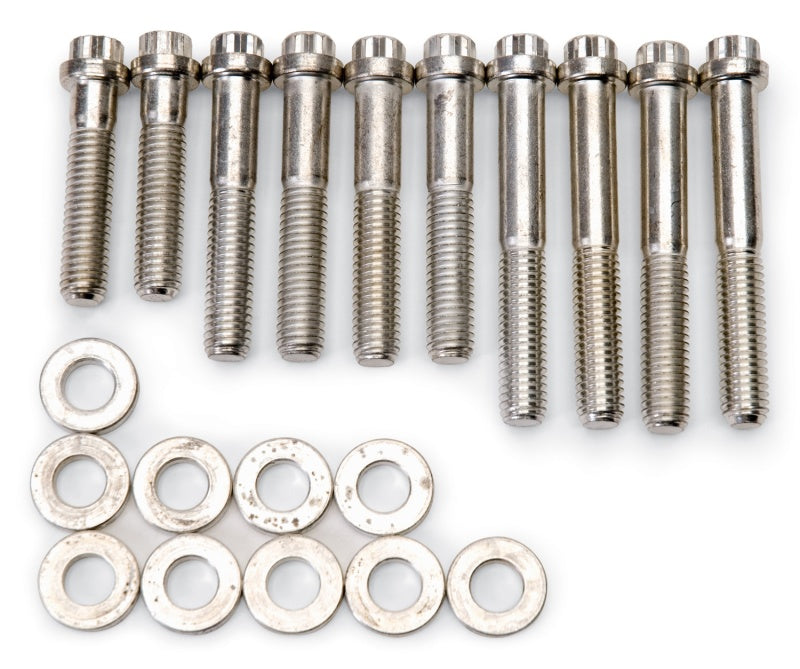 Edelbrock Plated Intk Bolt Kit for 7105 Edelbrock Hardware Kits - Other