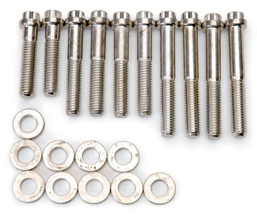 Edelbrock Plated Intk Bolt Kit for 7105 Edelbrock Hardware Kits - Other