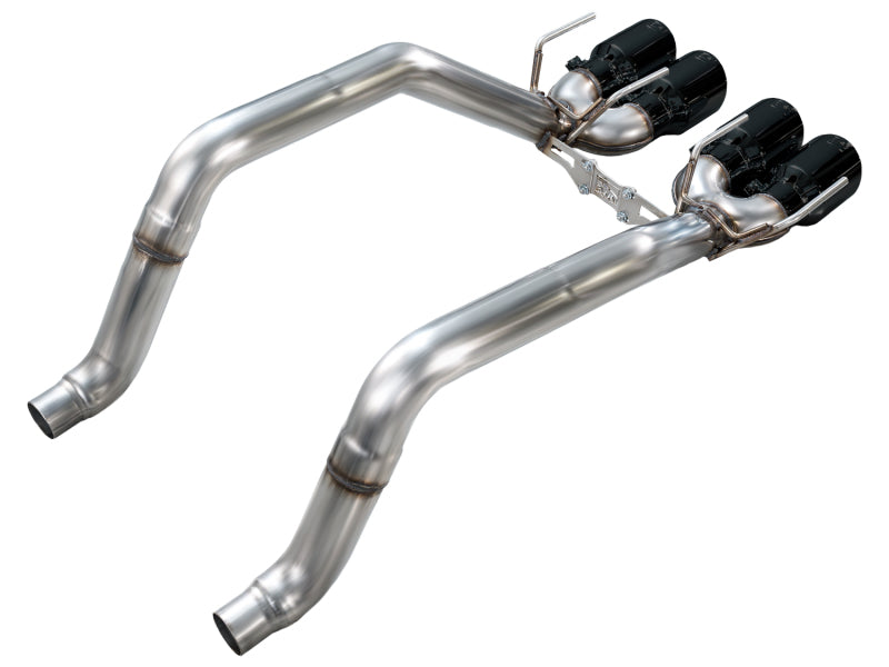 AWE Tuning 05-07 C6 Chevrolet Corvette 6.0L Track Edition Axle-Back Exhaust w/ Diamond Black Tips AWE Tuning Axle Back