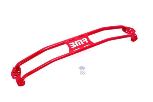 BMR 11-15 5th Gen Camaro Front 2-Point Strut Tower Brace - Red BMR Suspension Strut Bars