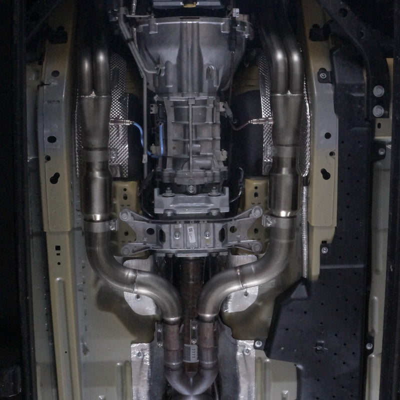 Stainless Works 2015+ Ford GT350 Headers 1-7/8in Primaries High-Flow Cats 3in Collectors Stainless Works Headers & Manifolds