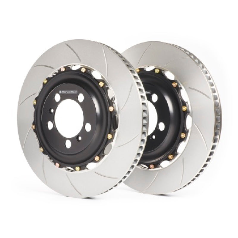 GiroDisc 2020+ Toyota GR Supra 3.0L Front Slotted Rotors GiroDisc Brake Rotors - Slotted