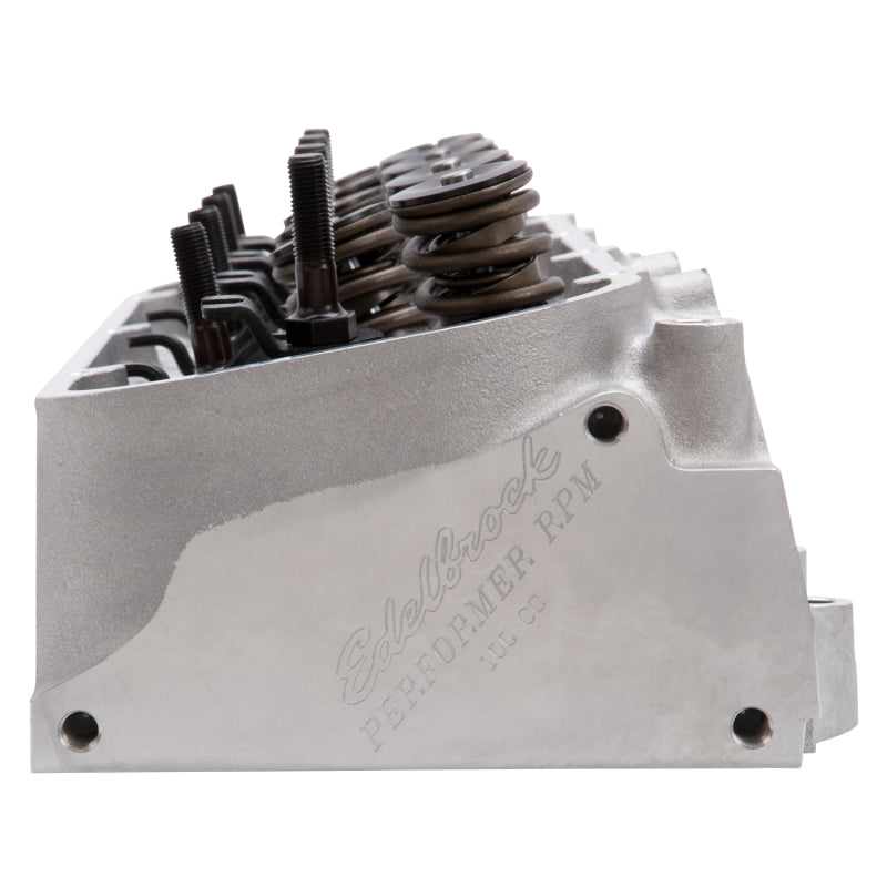 Edelbrock Cylinder Head BBC Performer RPM Oval Port 100cc Complete Single w/ Springs Edelbrock Heads