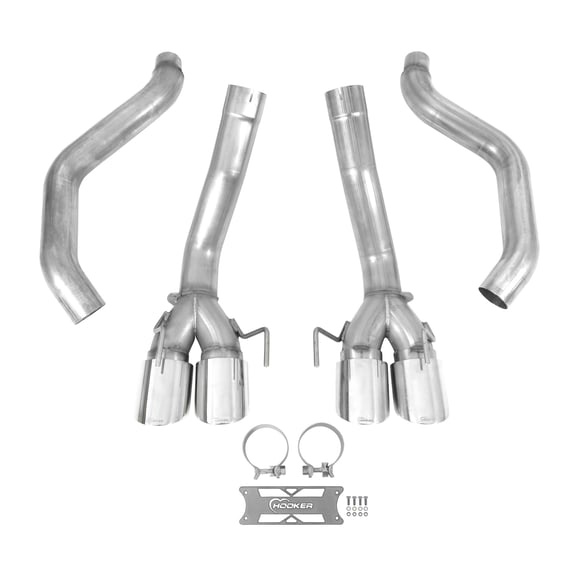 Hooker BlackHeart Axle-Back Exhaust System 70401314-RHKR
