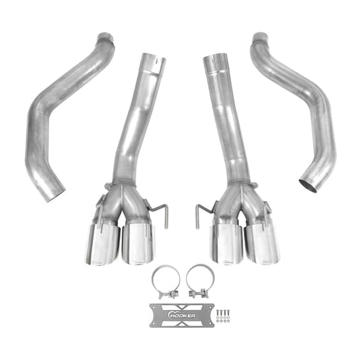Hooker BlackHeart Axle-Back Exhaust System 70401314-RHKR HOOKER BLACKHEART Autoparts
