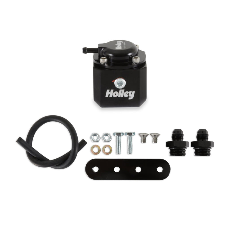 Carb/EFI Adjustable Billet By-Pass Regulator-6AN Holley Autoparts