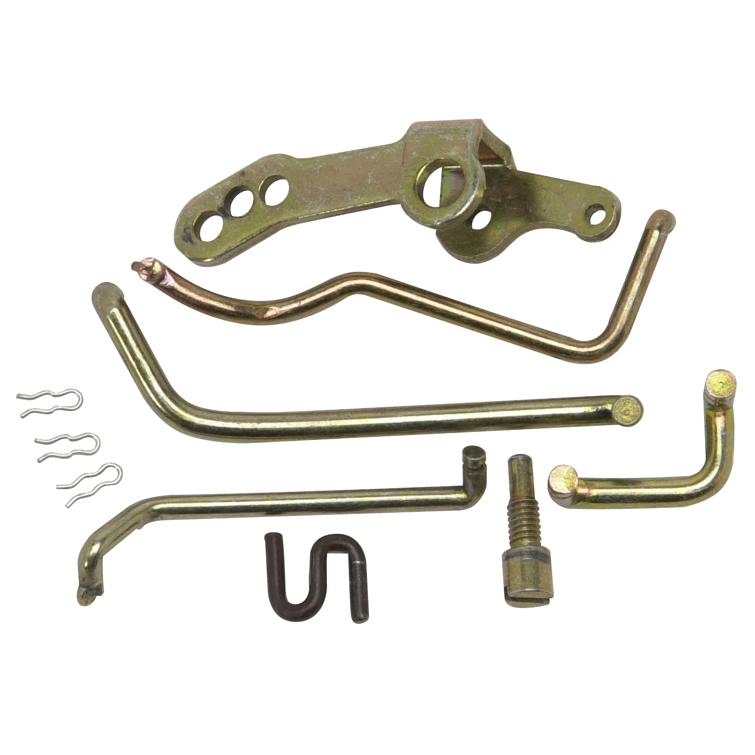 Carburetor Accelerator Linkage #1873 for AVS2 & Performer Carbs, Gold Iridited