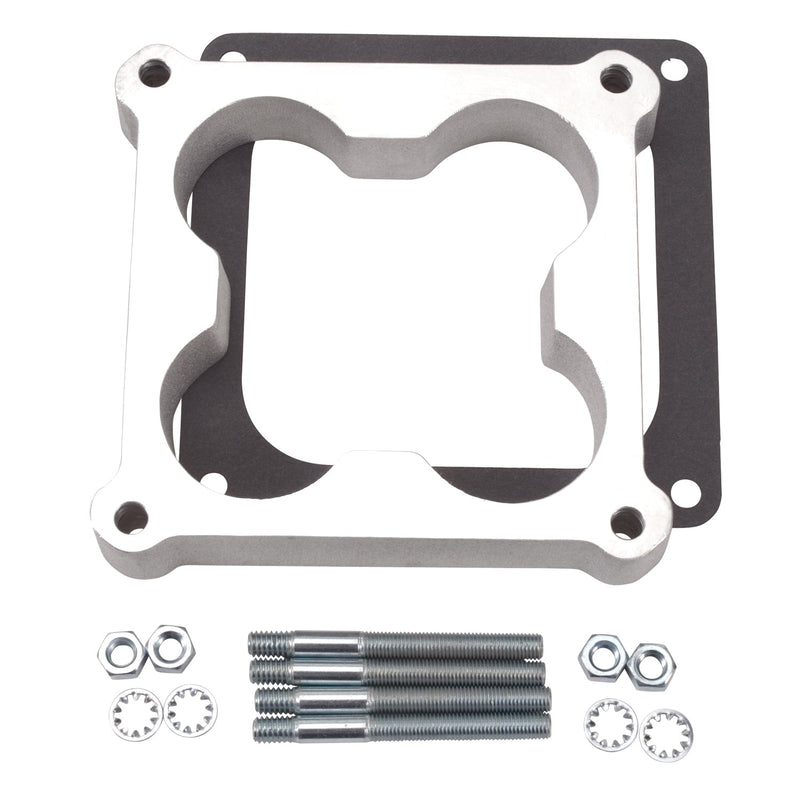 Carburetor Spacer #8718 Open Cloverleaf Center 1in Thick