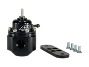 AEM Universal Black Adjustable Fuel Pressure Regulator AEM Fuel Pressure Regulators