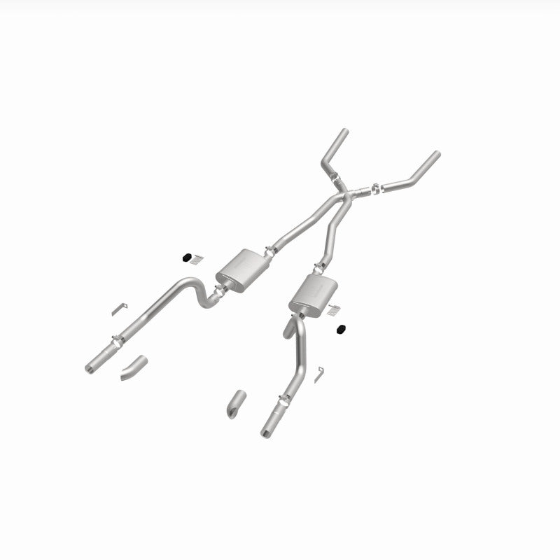 MagnaFlow SYS C/B 67-70 Mustang 2.50inch w/Tru-X Magnaflow Catback