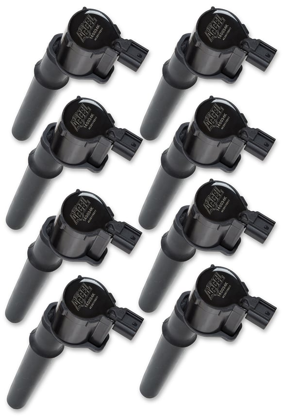 Ignition Coil - SuperCoil -Ford 4 valve modular engine 4.6/5.4Lâ Black - 8 Pack 140034K-8 ACCEL Autoparts