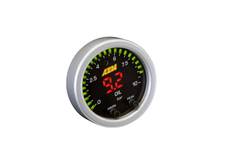 AEM X-Series 0-150 Oil Pressure Gauge Kit AEM Gauges