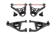 BMR 67-69 GM F-Body / 68-74 X-Body Non-Adj. Upper & Lower A-Arms (Polyurethane) - Black Hammertone BMR Suspension Control Arms