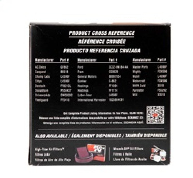 K&N Ford Diesel Truck Fuel Filter K&N Engineering Fuel Filters