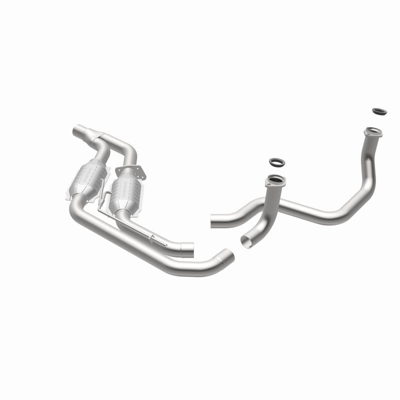 MagnaFlow Conv DF GM 89 92 (2.5in Tubing) Magnaflow Catalytic Converter Direct Fit
